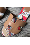 Hermes Camel Swift Oasis Sandals with Botanique Printed  Replica