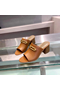 Hermes Camilla Mules 60MM In Brown Calfskin  Replica