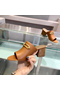 Hermes Camilla Mules 60MM In Brown Calfskin  Replica