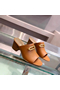 Hermes Camilla Mules 60MM In Brown Calfskin  Replica