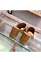 Hermes Camilla Mules 60MM In Brown Calfskin  Replica