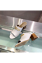 Hermes Camilla Mules 60MM In White Calfskin  Replica