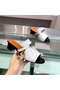 Hermes Candy 40mm Sandals In White Calfskin  Replica