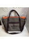 Hermes Canvas Shopping Bag H0734 Khaki  Replica