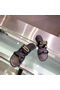 Hermes Claire Sandals In Black Calfskin  Replica