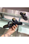 Hermes Claire Sandals In Black Calfskin  Replica