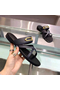 Hermes Claire Sandals In Black Calfskin  Replica