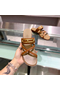Hermes Claire Sandals In Brown Calfskin  Replica