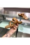 Hermes Claire Sandals In Brown Calfskin  Replica