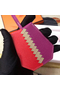 Hermes Clochette Cles Grand Tressage Charm In Red/Purple  Replica