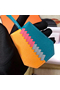 Hermes Clochette Cles Grand Tressage Charm In Yellow/Turquoise  Replica