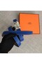 Hermes Collier de Chien belt buckle & Reversible leather strap 24 mm H0521 blue  Replica