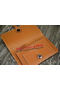 Hermes Compact Passport Holder Original Leather Wallet Wheat  Replica