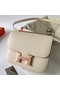 Hermes Constance 1-18 Mirror Bag In Craie Epsom Calfskin  Replica