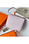 Hermes Constance 1-18 Mirror Bag In Mauve Pale Chevre Mysore Leather  Replica