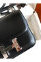 Hermes Constance 18 Handmade Bag In Black Box Calf Leather  Replica