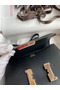 Hermes Constance 18 Handmade Bag In Black Chevre Mysore Leather  Replica