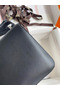Hermes Constance 18 Handmade Bag In Black Swift Calfskin  Replica