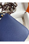 Hermes Constance 18 Handmade Bag In Blue Saphir Epsom Calfskin  Replica