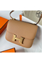 Hermes Constance 18 Handmade Bag In Chai Epsom Calfskin  Replica