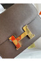 Hermes Constance 18 Handmade Bag In Chocolat Epsom Calfskin  Replica