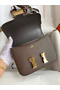 Hermes Constance 18 Handmade Bag In Chocolat Epsom Calfskin  Replica
