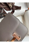Hermes Constance 18 Handmade Bag In Etain Epsom Calfskin  Replica