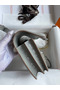 Hermes Constance 18 Handmade Bag In Grey Matte Alligator Leather  Replica