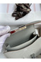 Hermes Constance 18 Handmade Bag In Grey Matte Alligator Leather  Replica