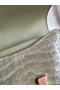 Hermes Constance 18 Handmade Bag In Grey Shiny Alligator Leather  Replica