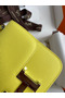 Hermes Constance 18 Handmade Bag In Lime Epsom Calfskin  Replica