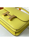 Hermes Constance 18 Handmade Bag In Lime Evercolor Calfskin  Replica