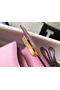 Hermes Constance 18 Handmade Bag In Mauve Sylvestre Epsom Leather  Replica