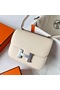 Hermes Constance 18 Handmade Bag In Nata Epsom Calfskin  Replica