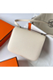 Hermes Constance 18 Handmade Bag In Nata Epsom Calfskin  Replica