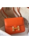 Hermes Constance 18 Handmade Bag In Orange Epsom Leather  Replica