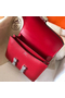 Hermes Constance 18 Handmade Bag In Red Epsom Leather  Replica