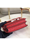 Hermes Constance 18 Handmade Bag In Red Ostrich Leather  Replica