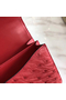 Hermes Constance 18 Handmade Bag In Red Ostrich Leather  Replica