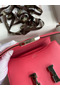 Hermes Constance 18 Handmade Bag In Rose Lipstick Epsom Calfskin  Replica