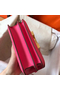Hermes Constance 18 Handmade Bag In Rose Lipstick Epsom Leather  Replica