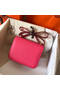 Hermes Constance 18 Handmade Bag In Rose Lipstick Epsom Leather  Replica