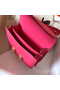 Hermes Constance 18 Handmade Bag In Rose Lipstick Epsom Leather  Replica
