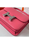 Hermes Constance 18 Handmade Bag In Rose Lipstick Evercolor Calfskin  Replica