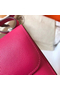 Hermes Constance 18 Handmade Bag In Rose Red Epsom Leather  Replica