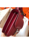 Hermes Constance 18 Handmade Bag In Ruby Epsom Leather  Replica