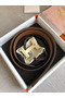 Hermes Constance 2 Belt Buckle & Brown/White Epsom 42MM Strap  Replica