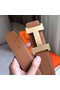 Hermes Constance 2 Belt Buckle & Gold Epsom 42MM Strap  Replica