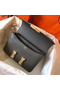 Hermes Constance 24 Handmade Bag In Ardoise Epsom Leather  Replica