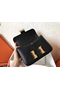 Hermes Constance 24 Handmade Bag In Black Epsom Leather  Replica